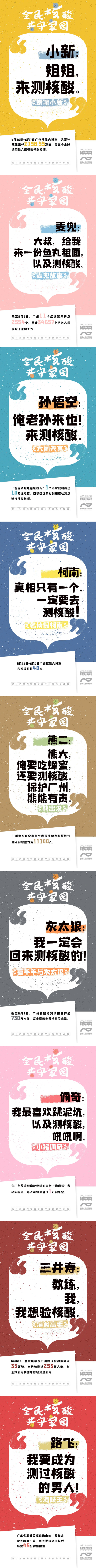 如果灰太狼、麦兜也参加防疫，会有怎样的核酸觉悟？